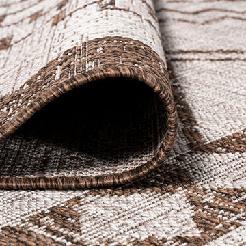 Marokko Diamond Tribal Medallion Indoor/outdoor Area Rug